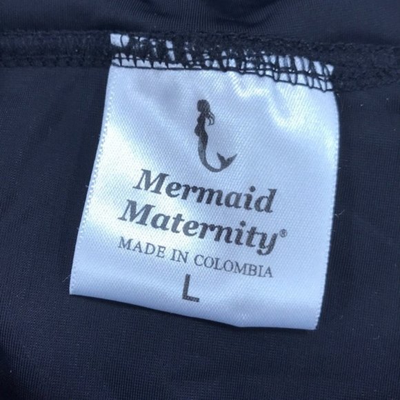 Mermaid Maternity Swim Skirt With Attached Briefs - Picture 6 of 7